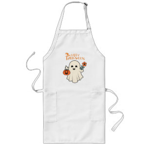 Happy Halloween Long Apron