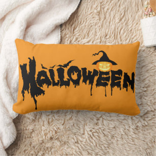 HAPPY HALLOWEEN LUMBAR CUSHION
