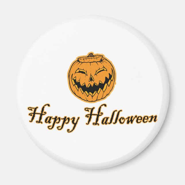 Happy Halloween Magnet (Front)