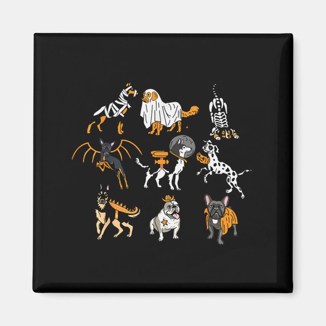 Happy Halloween  Magnet (Front)