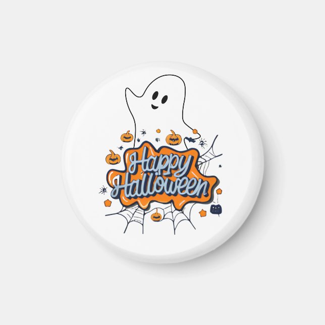 Happy Halloween  Magnet (Front)