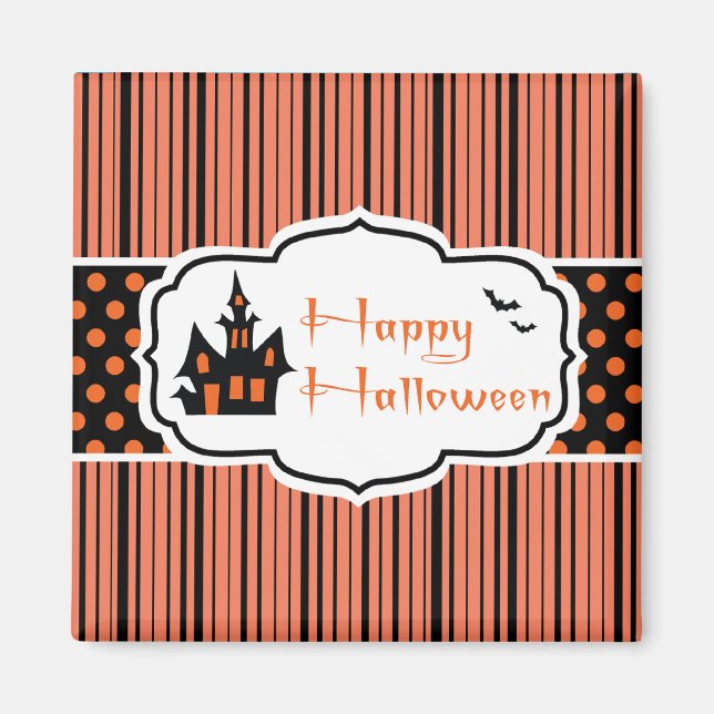 Happy Halloween Magnet (Front)