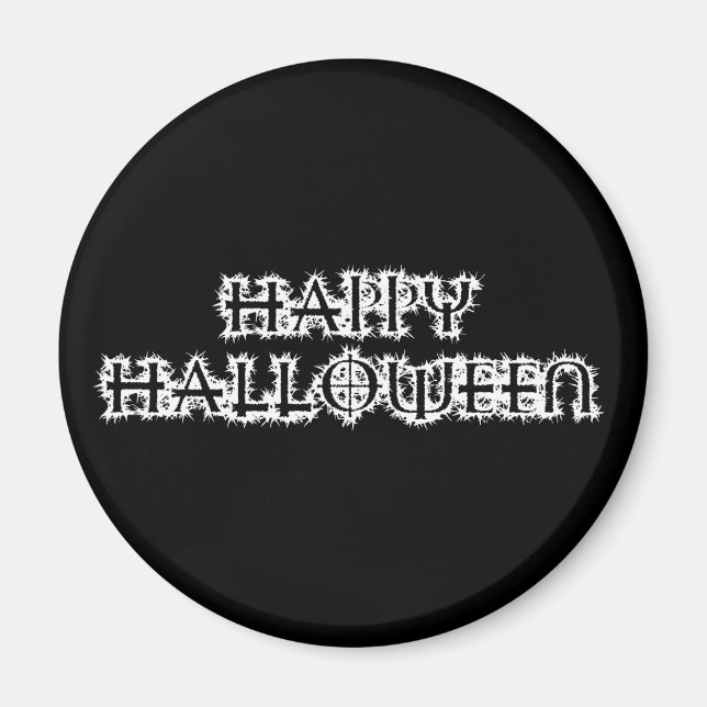 Happy Halloween Magnet (Front)