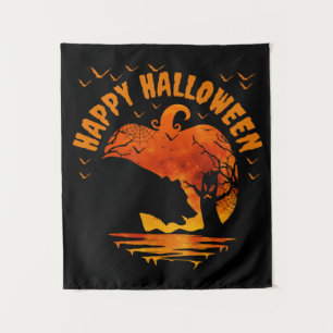 HAPPY HALLOWEEN MEN WOMEN KIDS COSTUME TAPESTRY
