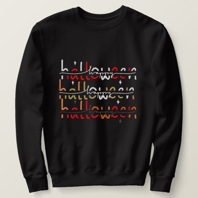 Happy Halloween Men's  Sweatshirt (Design Front)