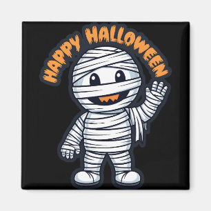 Happy Halloween mummy sympathetic Magnet