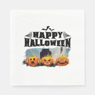 Happy Halloween                                    Napkin
