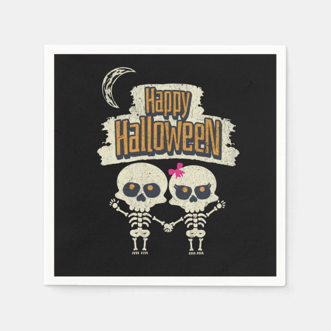 Happy Halloween Napkin (Front)