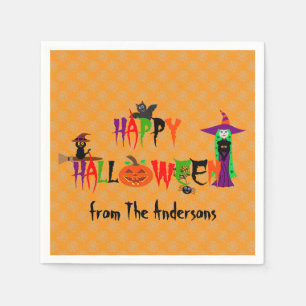 Happy Halloween Napkins