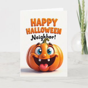 Happy Halloween Neighbour Card