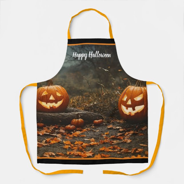 Happy Halloween Night Collection Apron (Front)