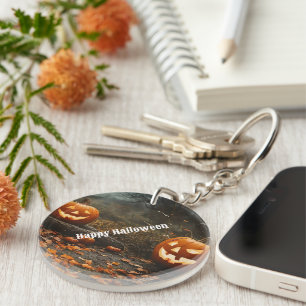 Happy Halloween Night Collection Key Ring