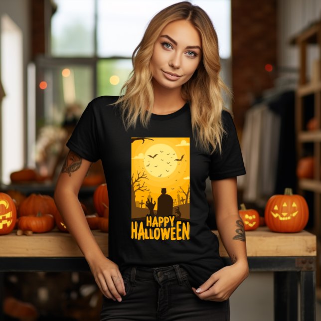 Happy Halloween Night T-Shirt (Creator Uploaded)