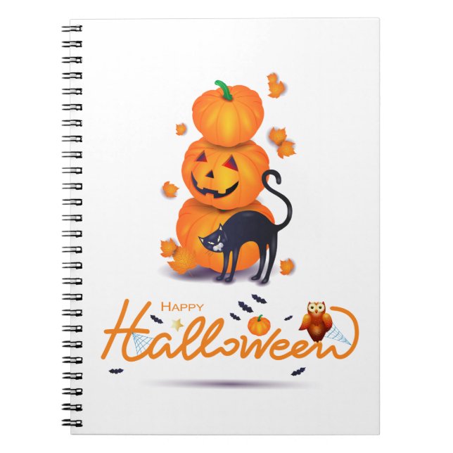 Happy Halloween! Notebook (Front)