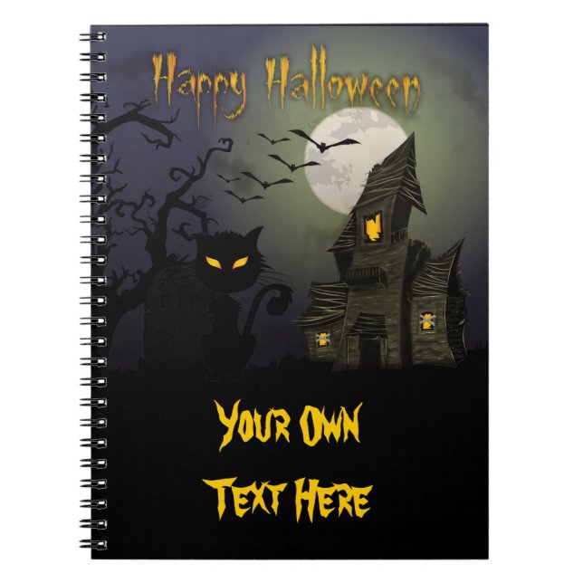 Happy Halloween Notebook (Front)