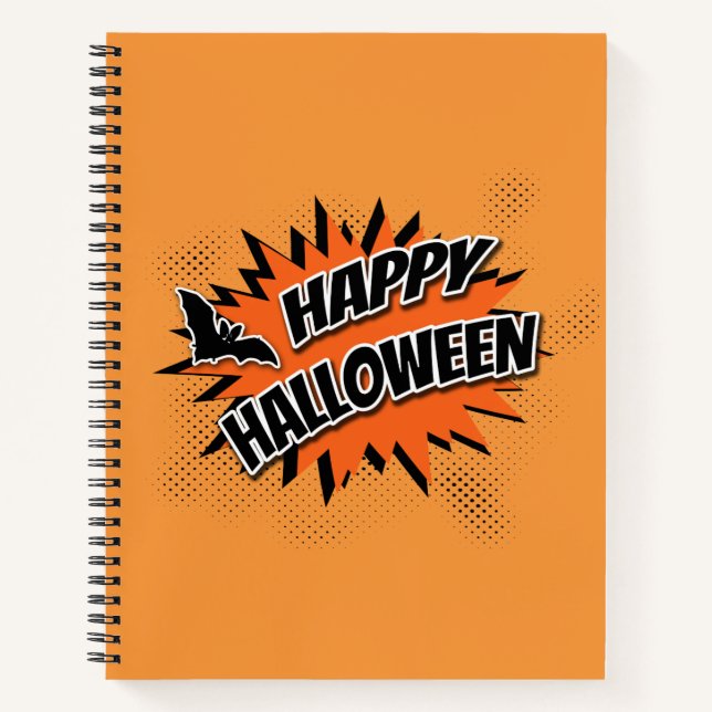 Happy Halloween Notebook (Front)