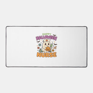 Happy Halloween Nurse Shirt – Cute Spooky Medical Desk Mat