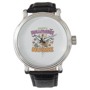 Happy Halloween Nurse Shirt – Cute Spooky Medical  Watch