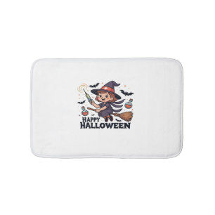 Happy Halloween Nurse Shirt – Spooky Cute Medical  Bath Mat