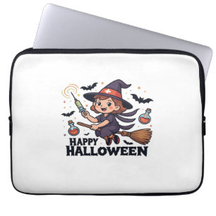 Happy Halloween Nurse Shirt – Spooky Cute Medical  Laptop Sleeve