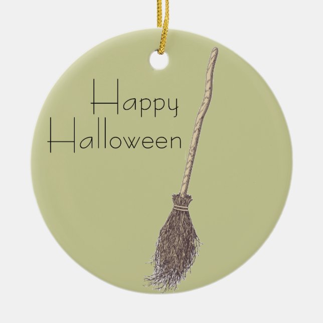 Happy Halloween Ornament (Front)