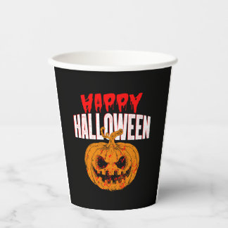 Happy Halloween   Paper Cups