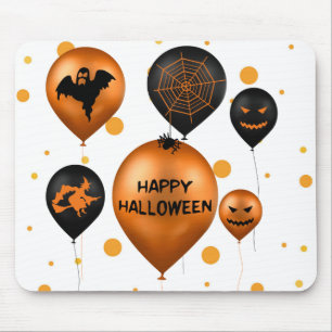 Happy Halloween Party Balloons - Mousepad