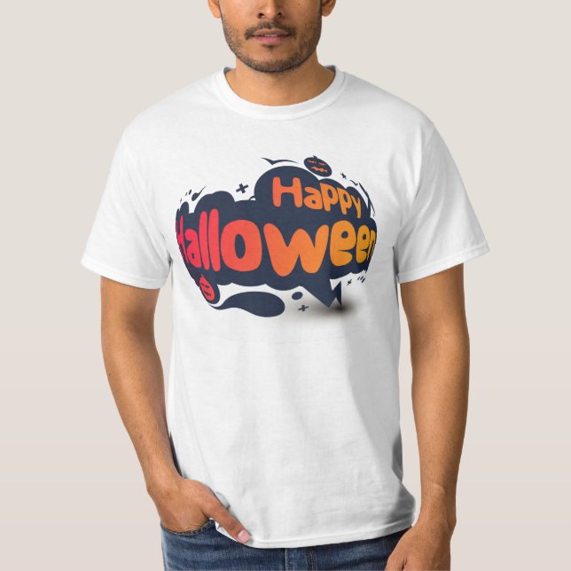 Happy Halloween Party For Men Costume  T-Shirt (Front)
