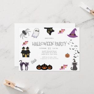 Happy Halloween Party Invitation
