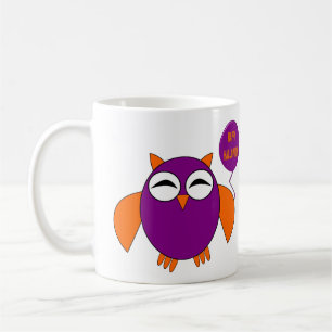 Happy Halloween Party Owl Mug