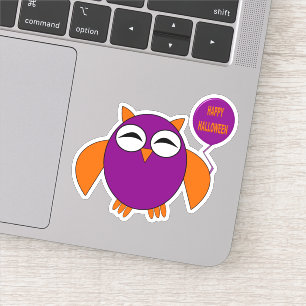 Happy Halloween Party Owl Shaped