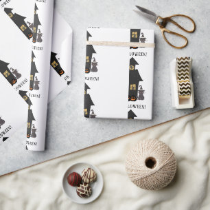 Happy Halloween Party Wrapping Paper
