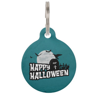 Happy Halloween Pet Tag