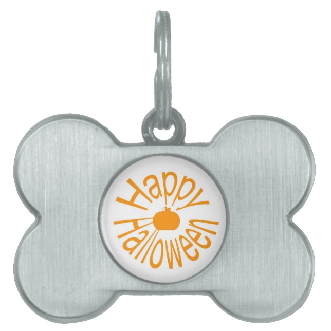 Happy Halloween Pet Tag (Front)