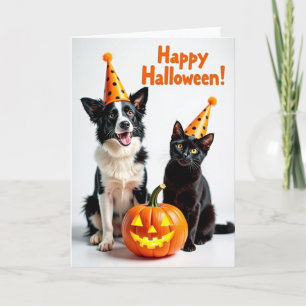 Happy Halloween Pets Card