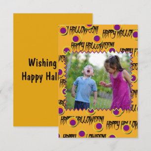 Happy Halloween Photo Card