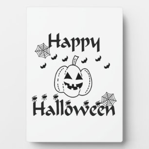 Happy Halloween Plaque