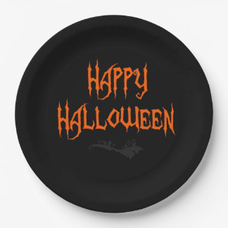 Happy Halloween Plates