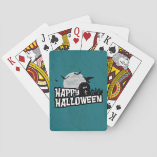 Happy Halloween Playing Cards