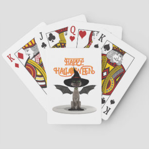 Happy Halloween.  Playing Cards