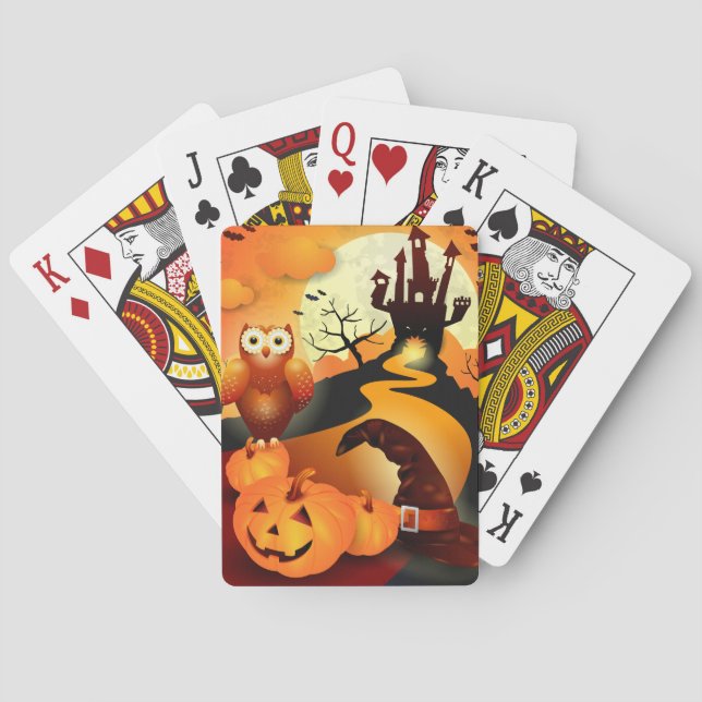 Happy Halloween! Playing Cards (Back)