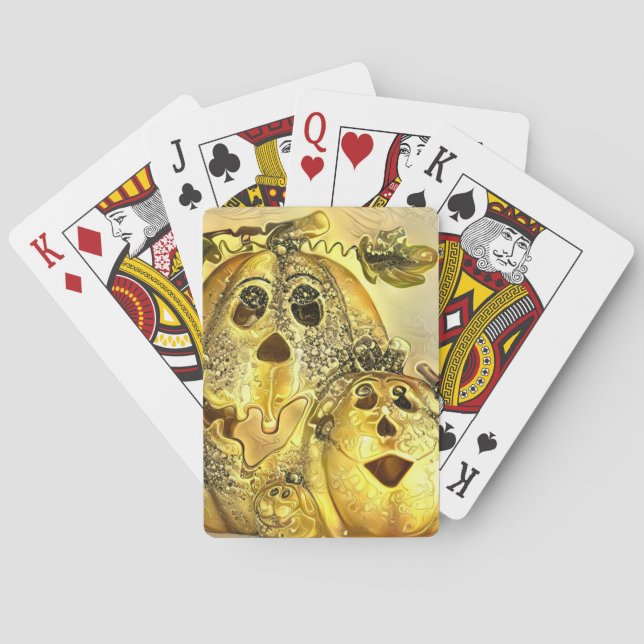 Happy Halloween Playing Cards (Back)