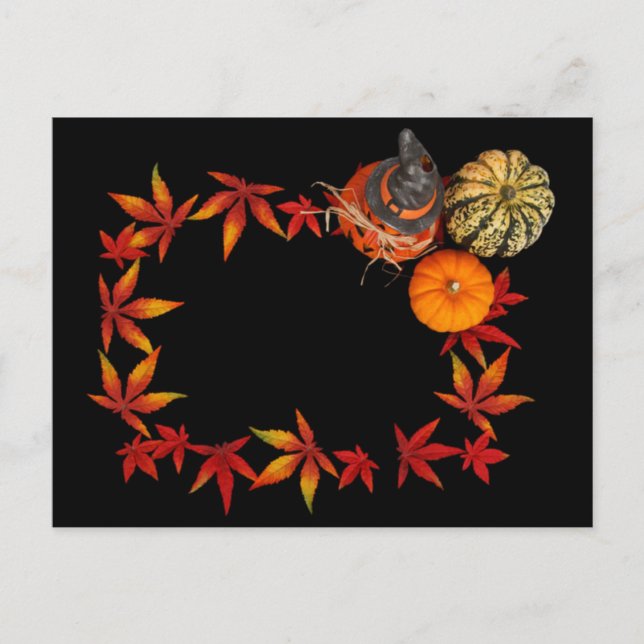Happy Halloween Postcard (Front)