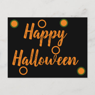 Happy Halloween Postcard