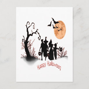Happy Halloween Postcard