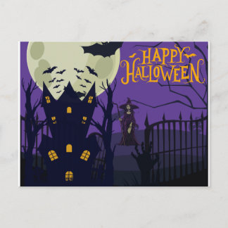 Happy Halloween Postcard