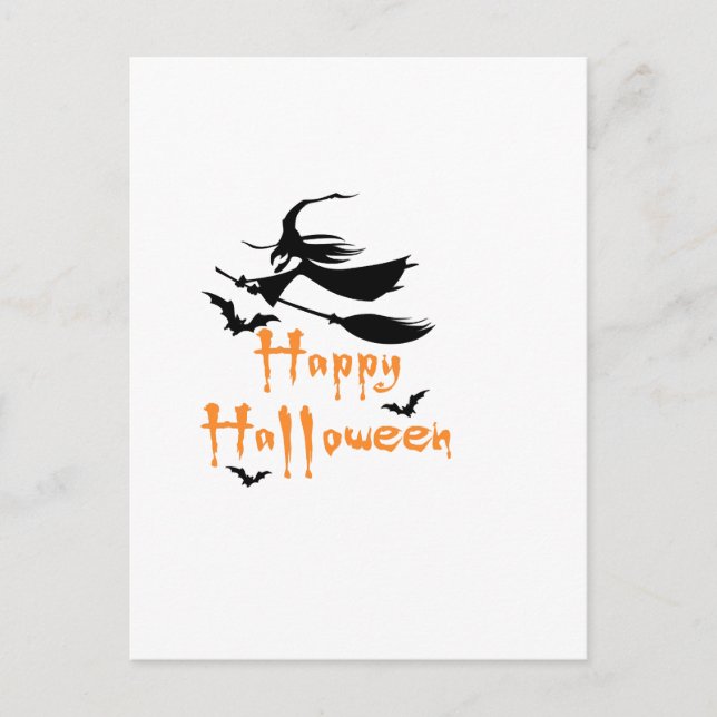 Happy Halloween Postcard (Front)