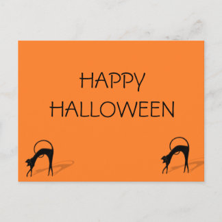 "HAPPY HALLOWEEN" Postcard
