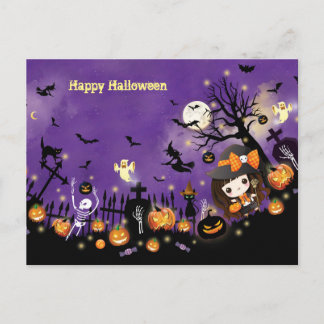 Happy Halloween Postcard