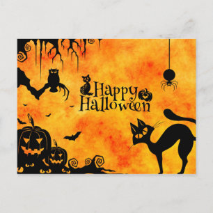 Happy Halloween Postcard